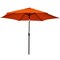 10 Feet Outdoor Patio Umbrella with Tilt Adjustment and Crank Without Base